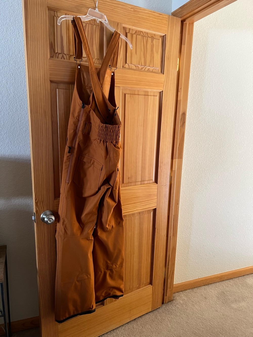 Carhartt Rust Brown Ski/Snowboard Bib Overalls - Picture 2 of 4